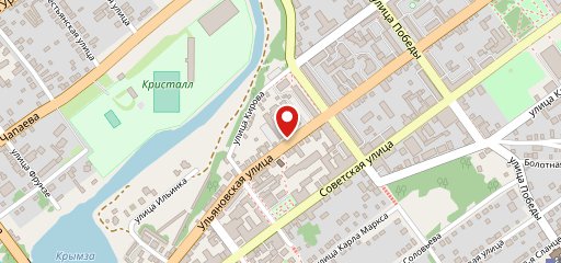 Ресторан Лангуст на карте