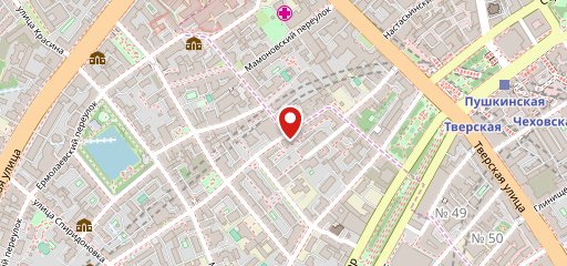 Ресторан Menu.ru Moscow на карте