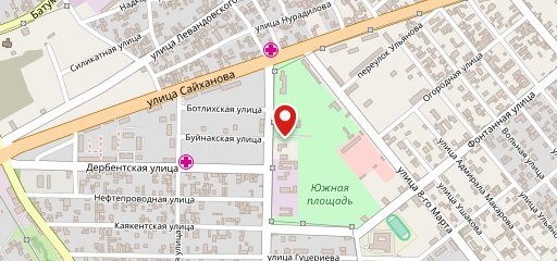 Метелица на карте