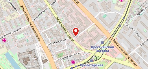 На Воронцовке на карте