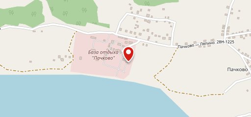 Ресторан на базе отдыха Пачково на карте