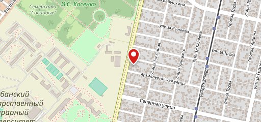 Ресторан Националь на карте