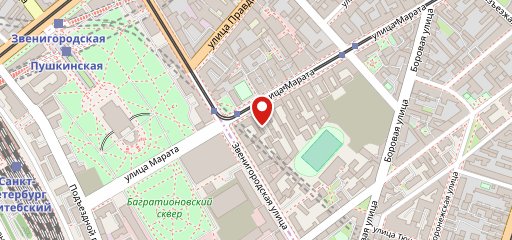 ресторан Нота на карте
