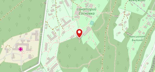 Ресторан парк-отеля "Болгарский дом" на карте