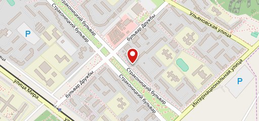 Ресторан "Полесье" и Кафе Хот Пицца на карте