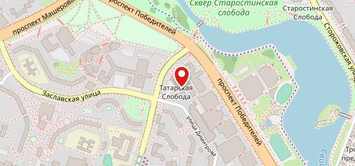 Ресторан при Доме Профсоюзов на карте