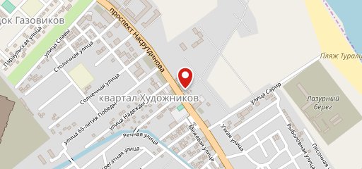 Прибой на карте