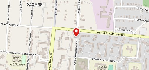 Радежь на карте