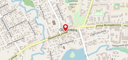 Ресторан «Радуга» на карте