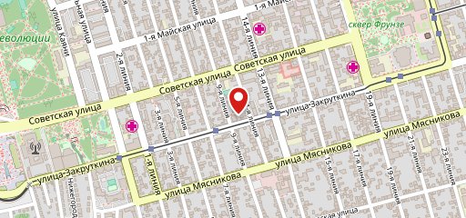 Ресторан на карте