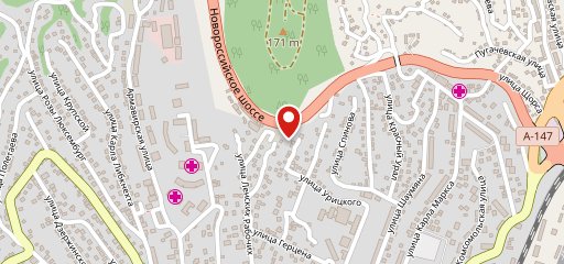Роза Ветров на карте