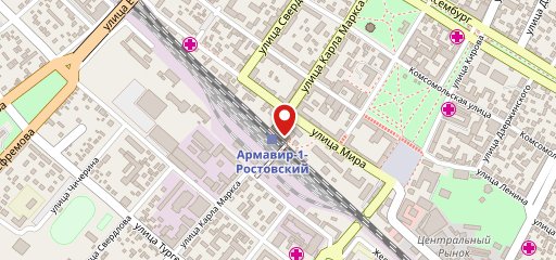 Ресторан "Rublewka" Armavir на карте