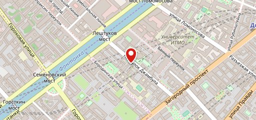 Ресторан "Рулька" Saint Petersburg на карте