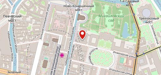 Ресторан Русского музея на карте