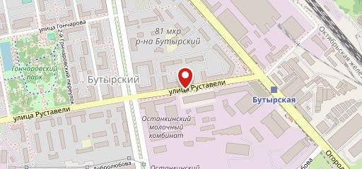 Хинкальная на Руставели на карте