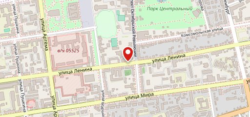 Сад на крыше на карте