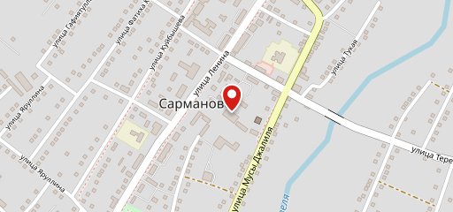 Сарман на карте
