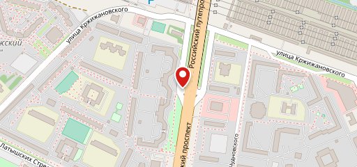 Счастливый ресторан на карте