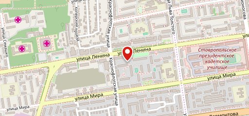 Ресторан на карте