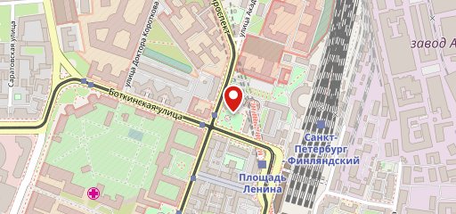 Ресторан «Суши City» на карте