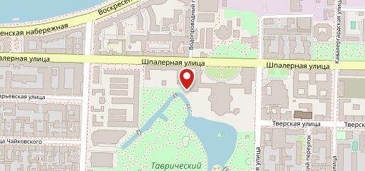 Ресторан "Таврический" на карте