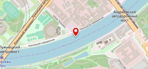 Ресторан-Теплоход Ласточка Moscow на карте