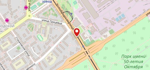 ресторан Тракторного завода на карте