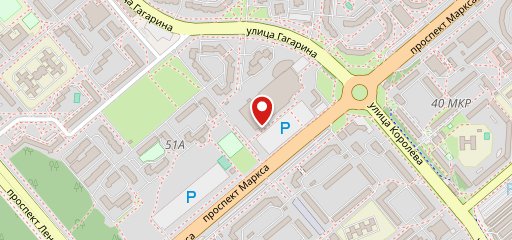 Ресторан «Триумф» на карте