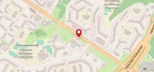 Hotel Tourist, Grodno на карте