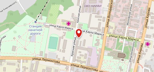 Усадьба на Дворянской на карте