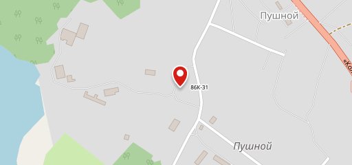 Пушной на карте