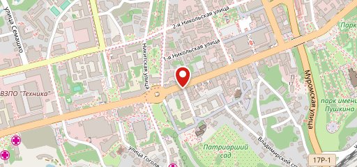 Ресторан на карте