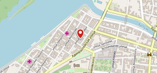 Ресторан восточной кухни на карте