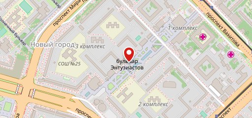 Ресторан Восток на карте