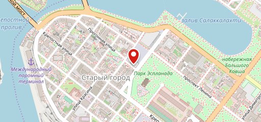 Ресторан на карте