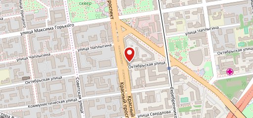 Рэсторани на карте