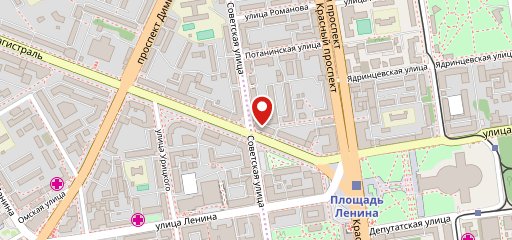 Рэсторани на карте