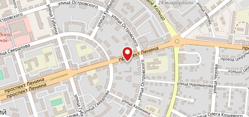 Ресторан на карте