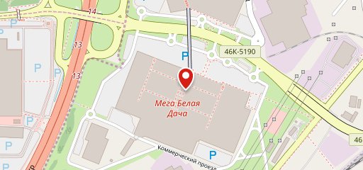 Ресторанный дворик на карте
