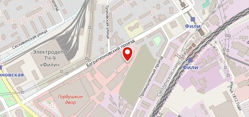 Ресторанный дворик на карте