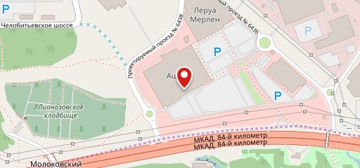 Ресторанный дворик на карте