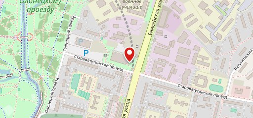 Ресторанный дворик на карте