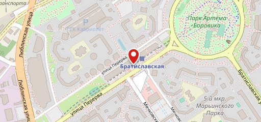 Ресторанный дворик на карте