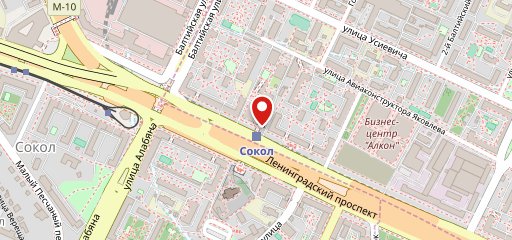 Ресторанный дворик на карте