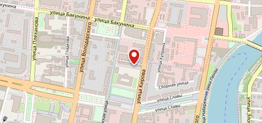 Ресторанный дворик на карте