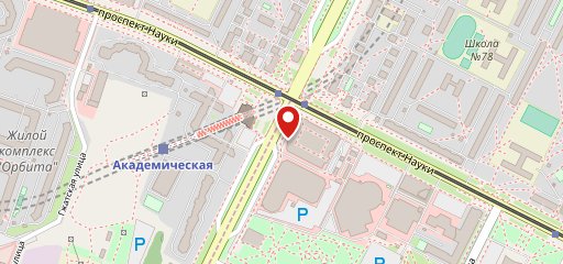Ресторанный дворик на карте
