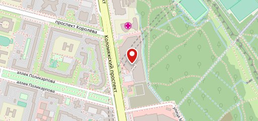 Ресторанный дворик на карте