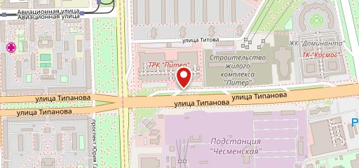 Ресторанный дворик на карте