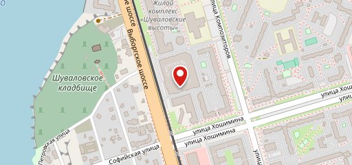 Ресторанный дворик на карте