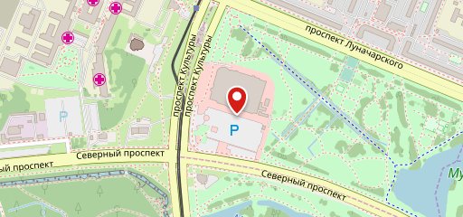 Ресторанный дворик на карте